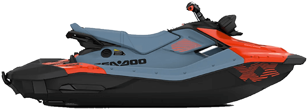 Το Sea-Doo Spark X Trixx 110 For 3 Audio, από το πλάι