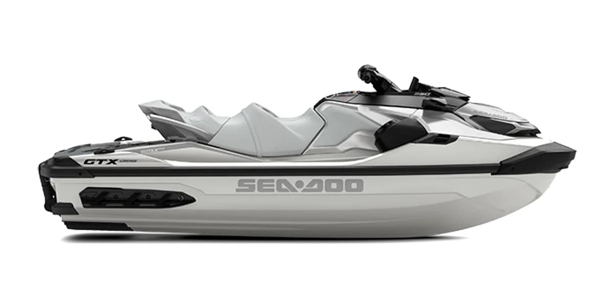 Sea-Doo GTX Limited 350 White Pearl, από το πλάι